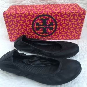 Tory Burch Eddie lamb leather flats sz6.5